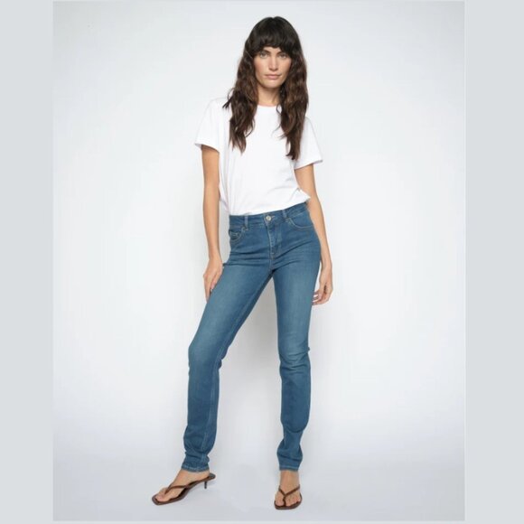 Mos Mosh Vice Blue Jeans - Size 27 - Slim Fit - NWT- Medium Blue - Picture 11 of 15